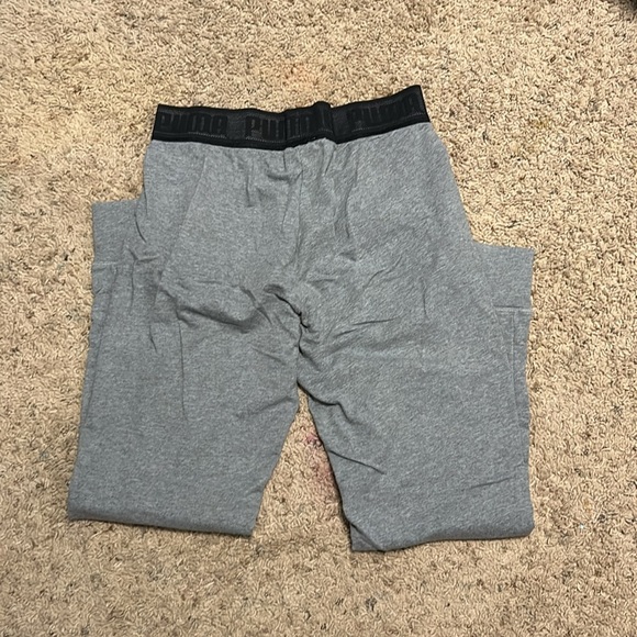 Puma Grey Jogger Sweatpants - Picture 4 of 5